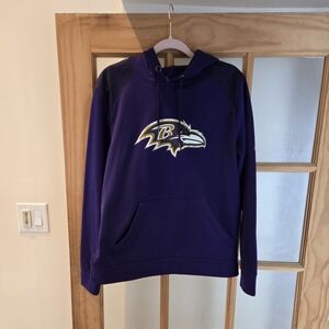 Baltimore Ravens Unisex Sweatshirt. Size Medium. Purple